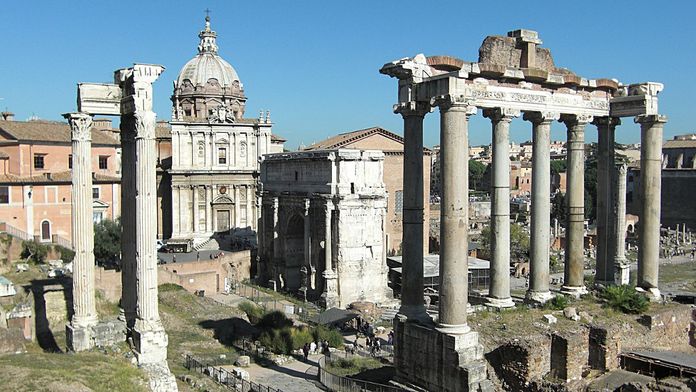 Forum romain Rome - Jens Junge Le Forum romain raconte le temps de la Rome antique