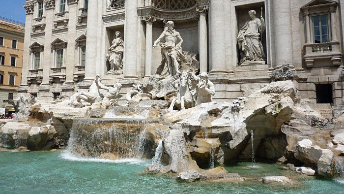 La fontaine de Trevi, la fontaine emblématique de Rome