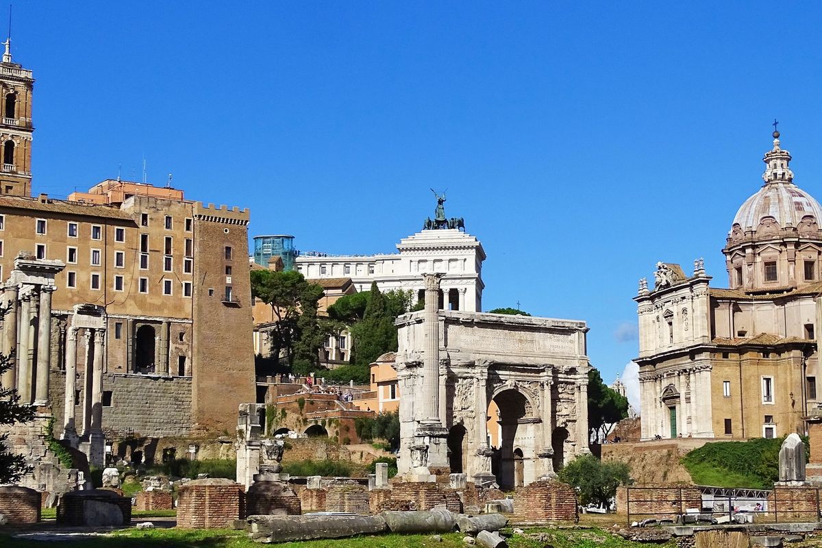 Le Forum marque le cœur de la Rome antique