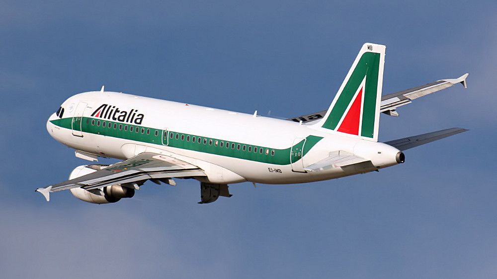 Airbus 319 de la compagnie italienne Alitalia