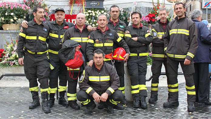 pompiers rome