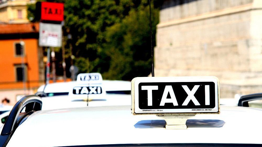 Les taxis à Rome