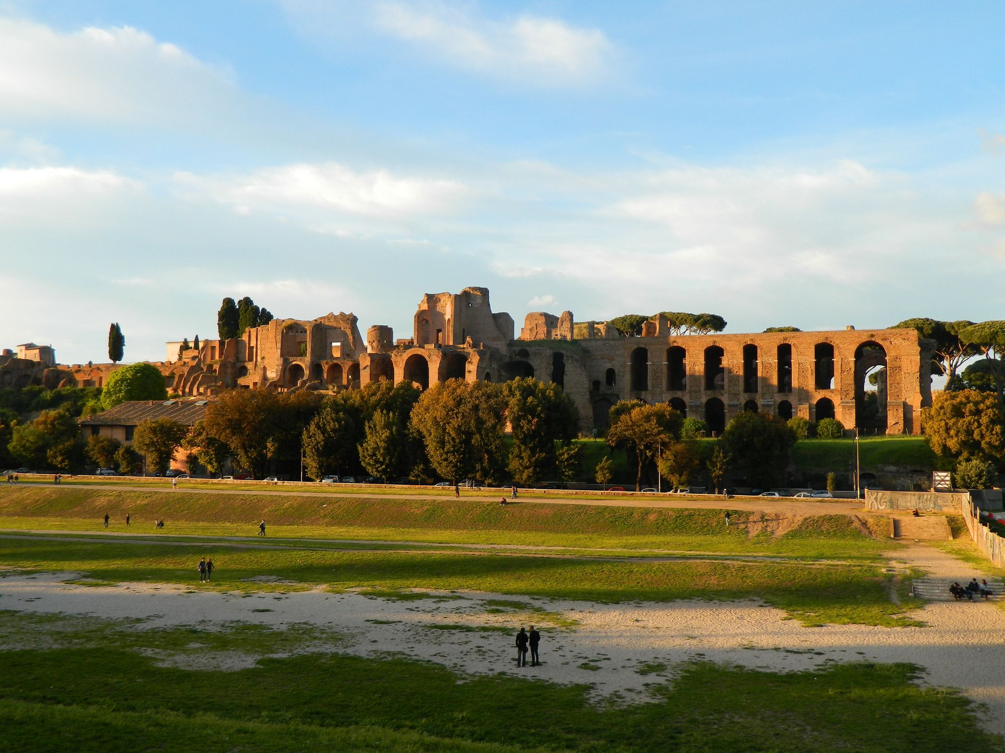 Découvrez les vestiges du Cirque Maximus à Rome