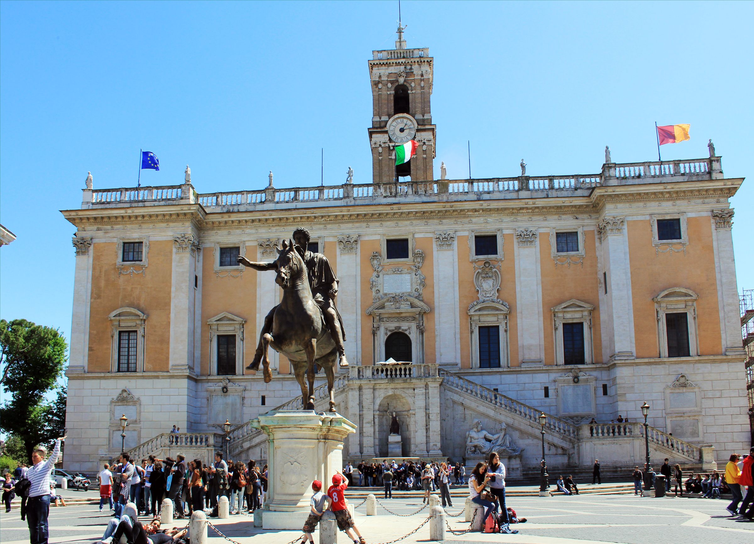 Comment visiter le Palazzo Senatorio, la mairie de Rome ?