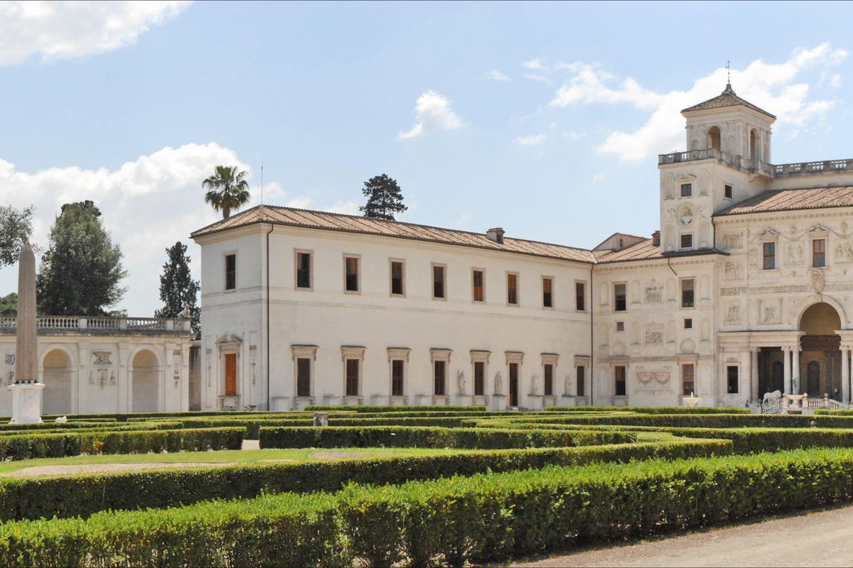 La villa Médicis (Rome).