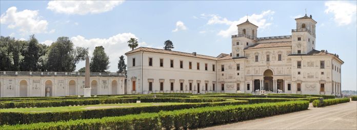 La villa Médicis (Rome). La villa Médicis (Rome).