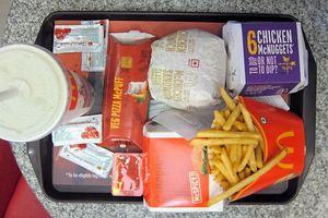 Un menu classique McDonald's.