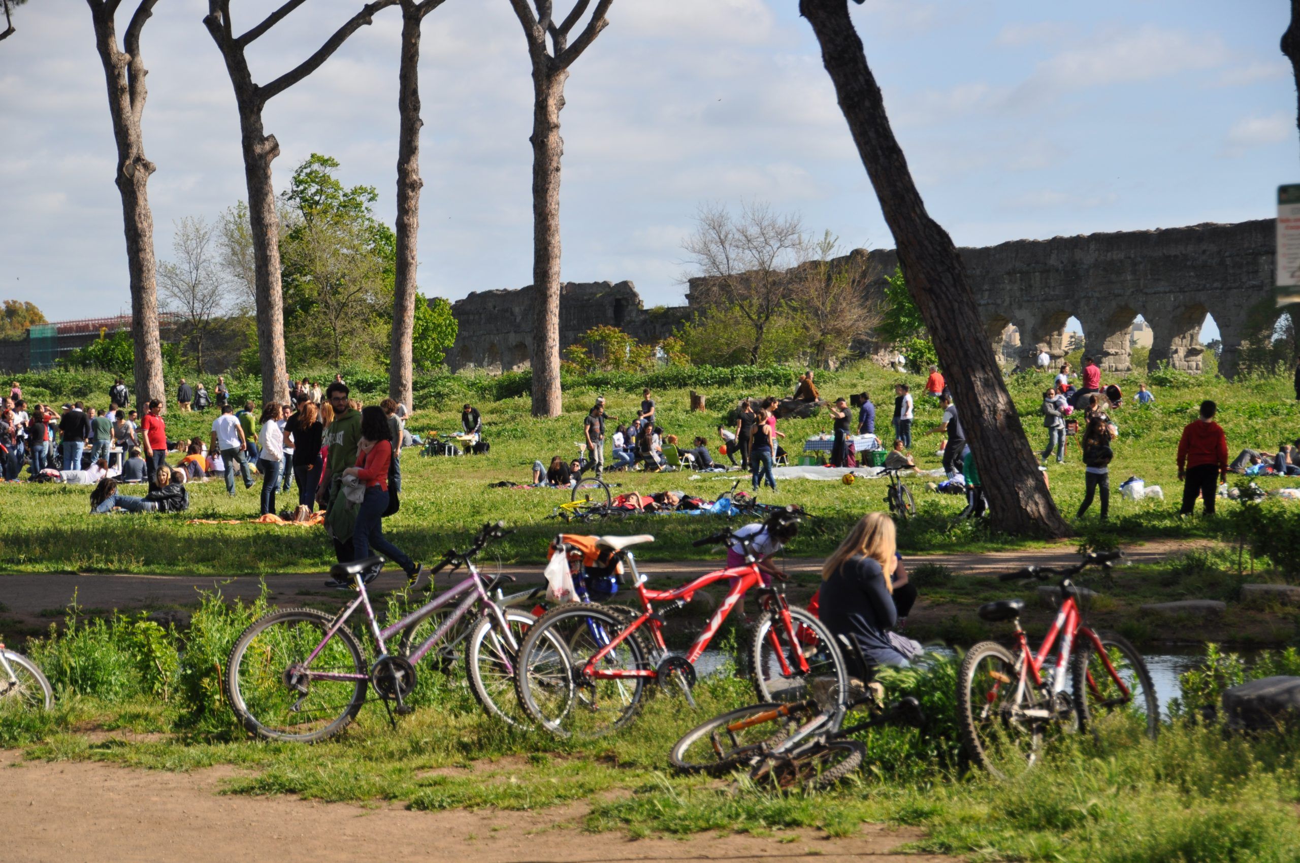 Visite de Rome à vélo avec guide français