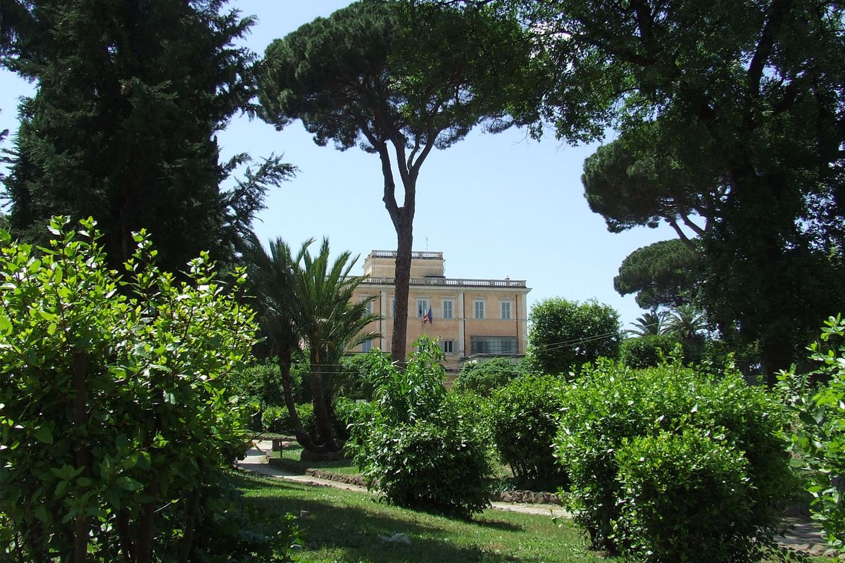 La Villa Celimontana et son parc en musique.