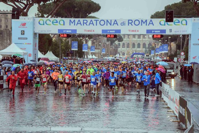 Le marathon de Rome 2017. Le marathon de Rome 2017.