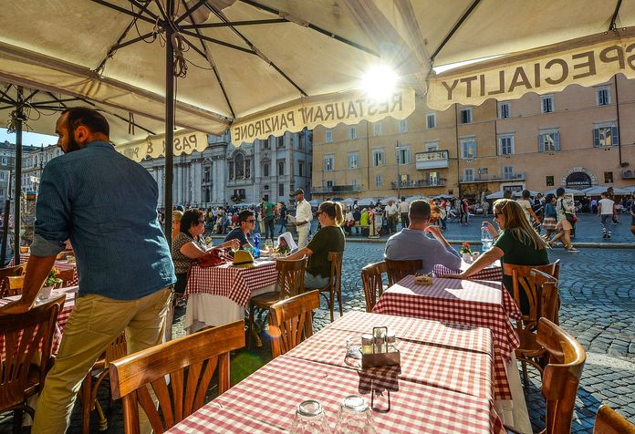 pickpockets terrasse Rome. pickpockets terrasse Rome.