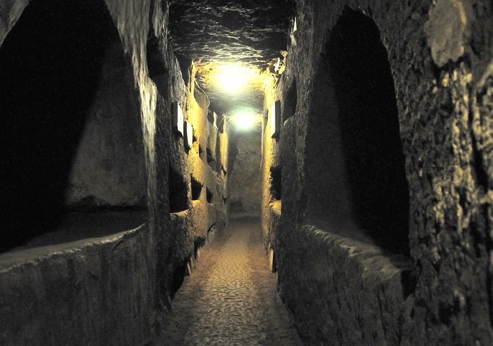 catacombes de Domitilla Rome