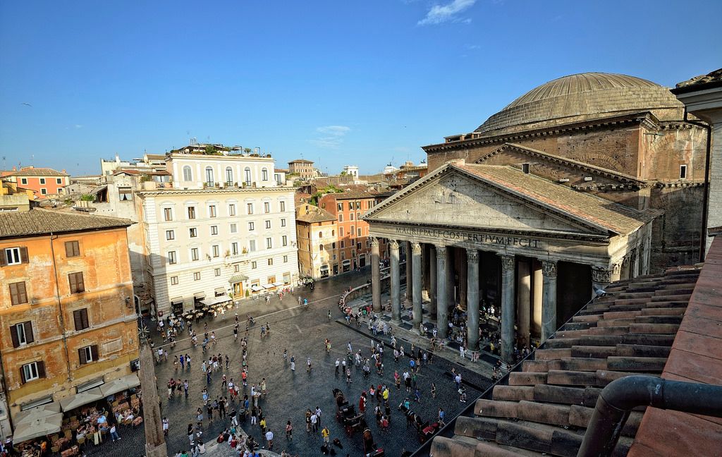 artistes piazza della rotonda rome