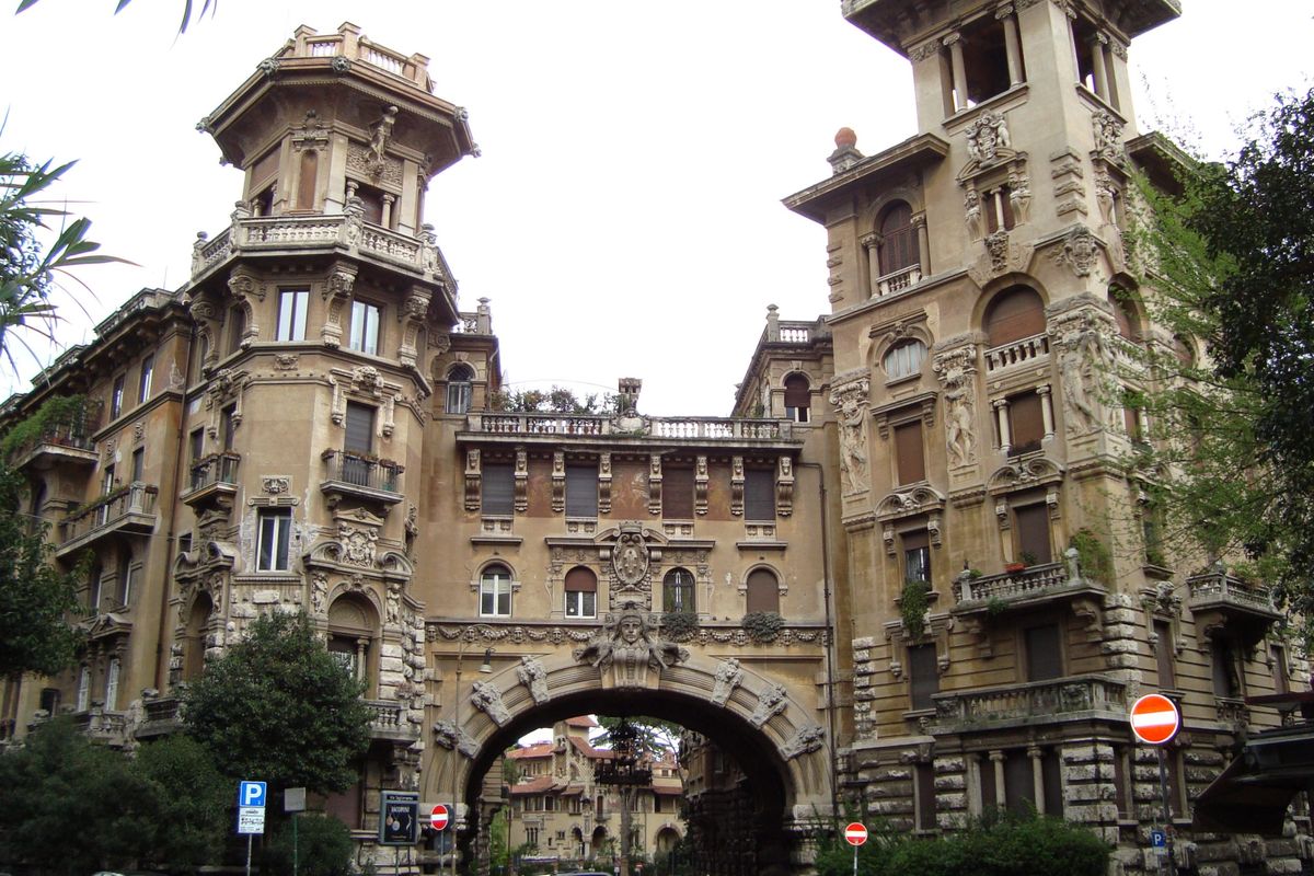 coppede quartier art nouveau rome