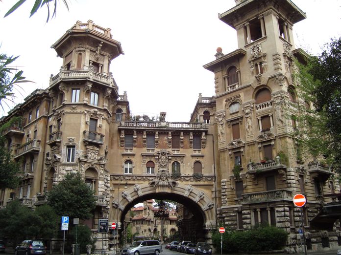 coppede quartier art nouveau rome