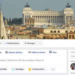 Rejoignez-nous sur le groupe Destination Rome !