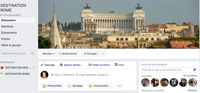 Destination Rome. Destination Rome.