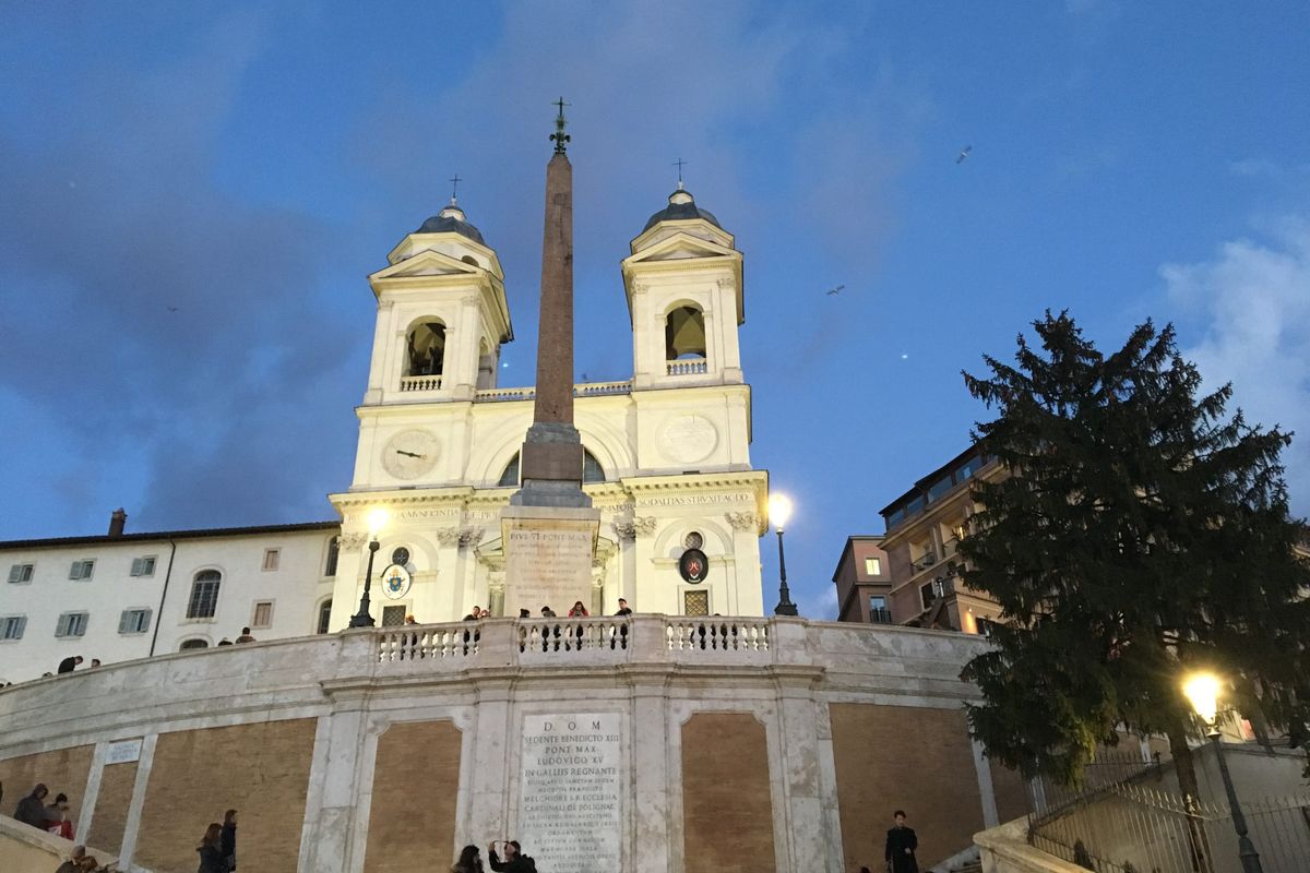 octobre dans le ciel de Rome.