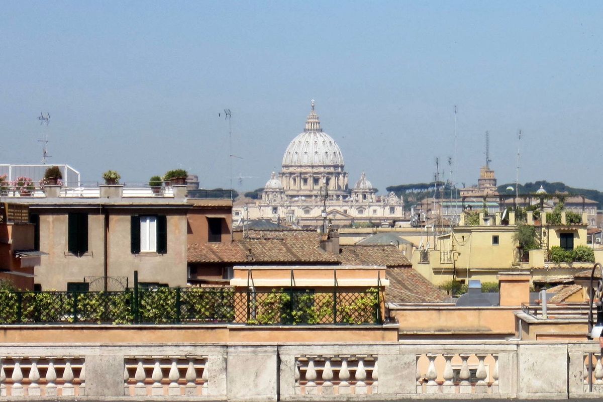 vue rome depuis quirinal.