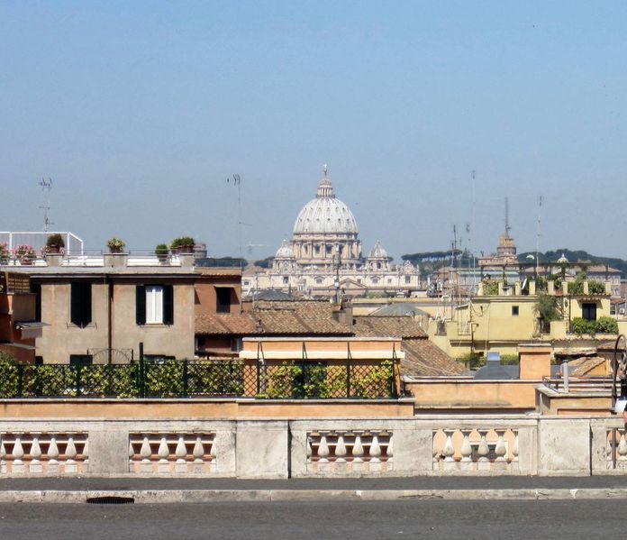 vue rome depuis quirinal. vue rome depuis quirinal.
