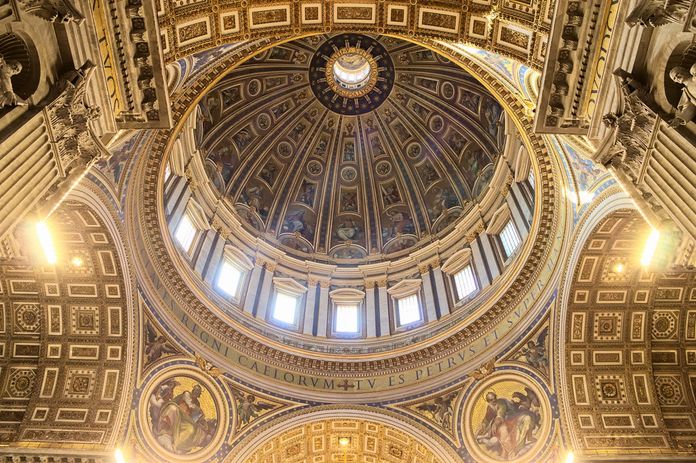 coupole basilique Saint-Pierre Rome Nicolas Vollmer coupole basilique Saint-Pierre Rome Nicolas Vollmer