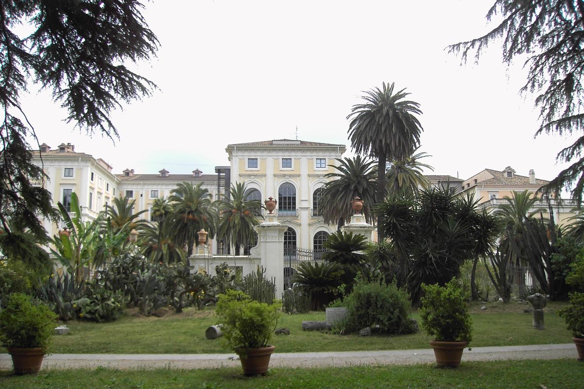Trastevere jardin botanique villa Corsini