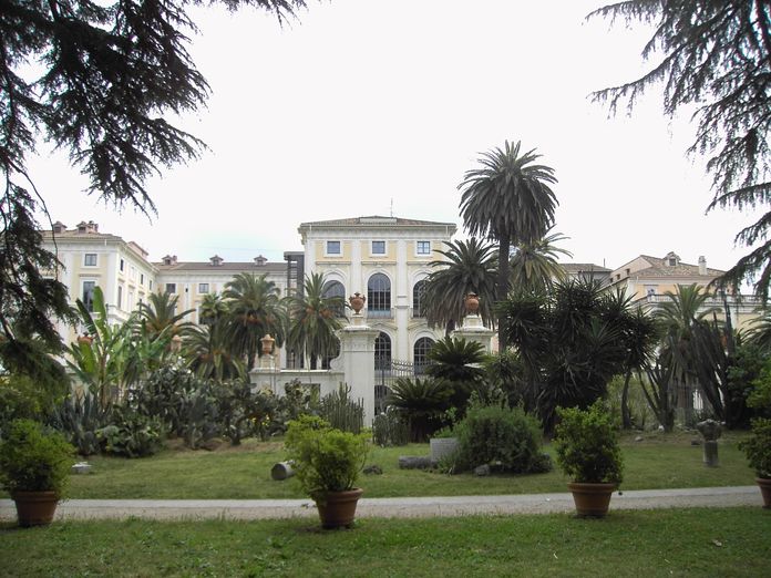 Trastevere jardin botanique villa Corsini