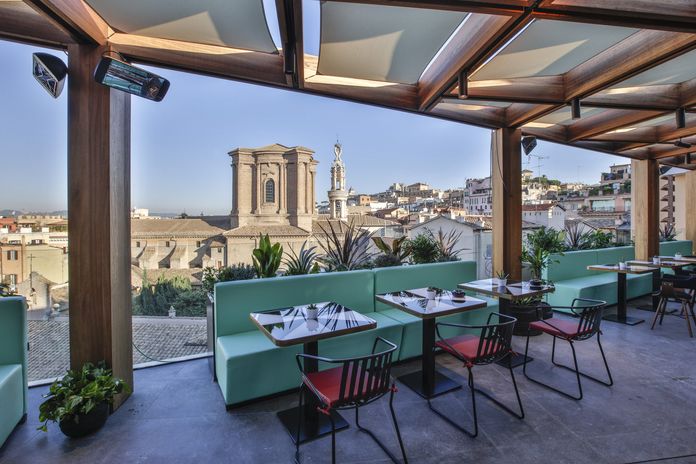 rooftop Rome. rooftop Rome.