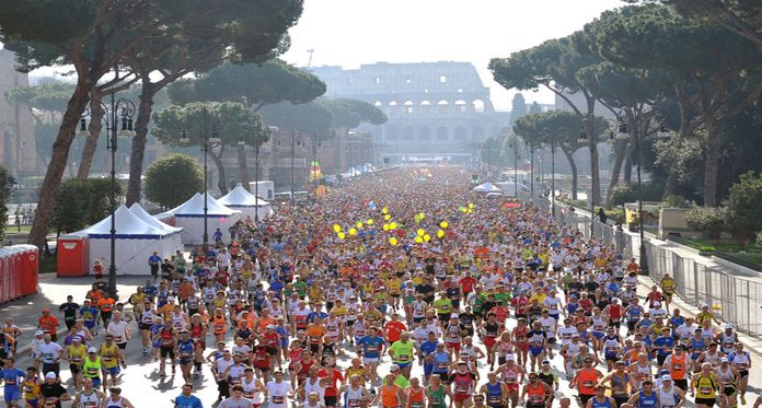 Marathon de Rome 2018. Marathon de Rome 2018.
