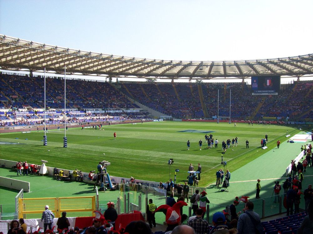 match rugby février Rome