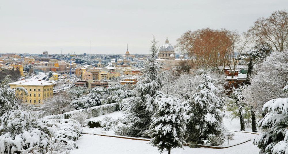 6 choses à faire quand il neige à Rome