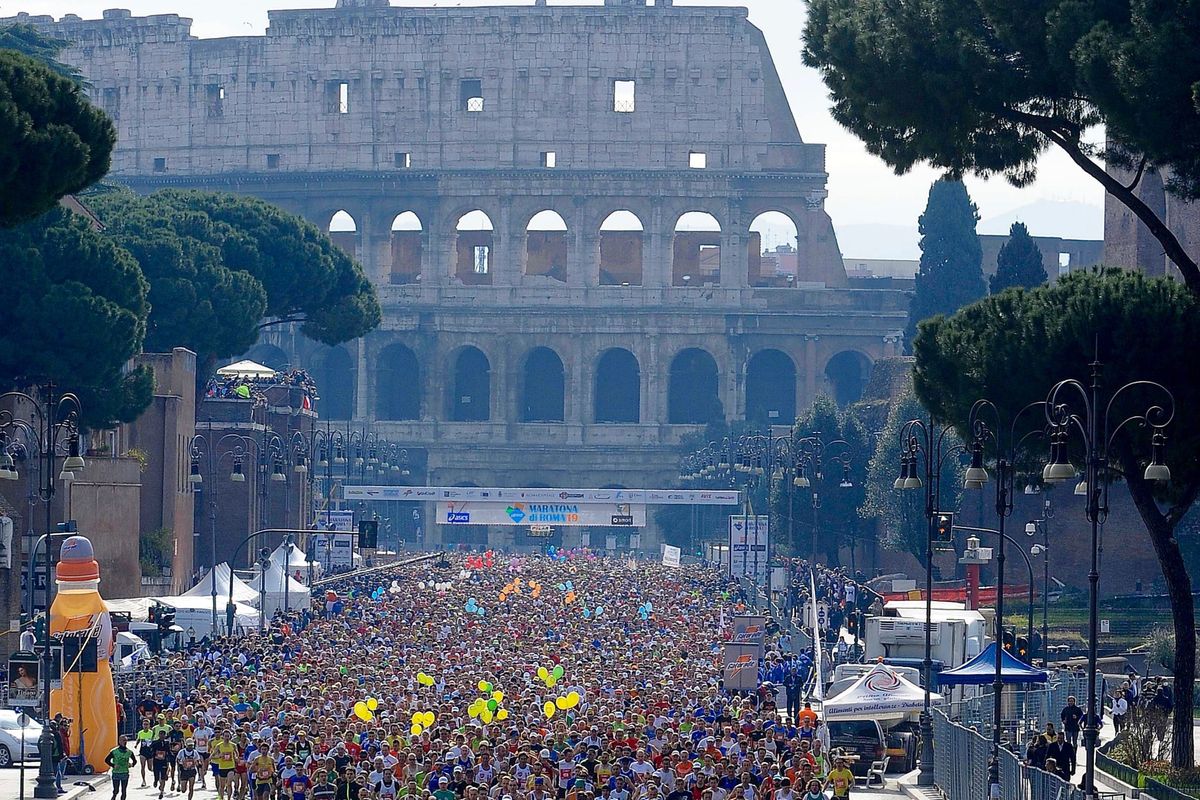 depart marathon rome classement