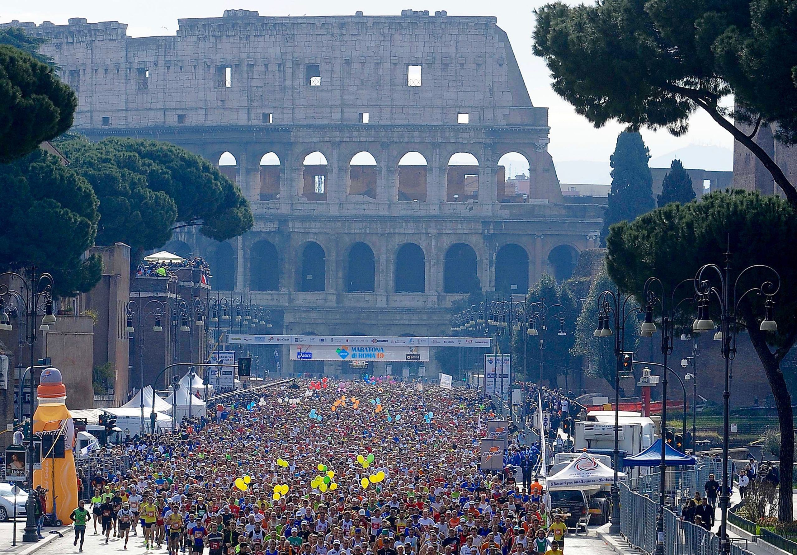 Le classement du marathon de Rome 2018