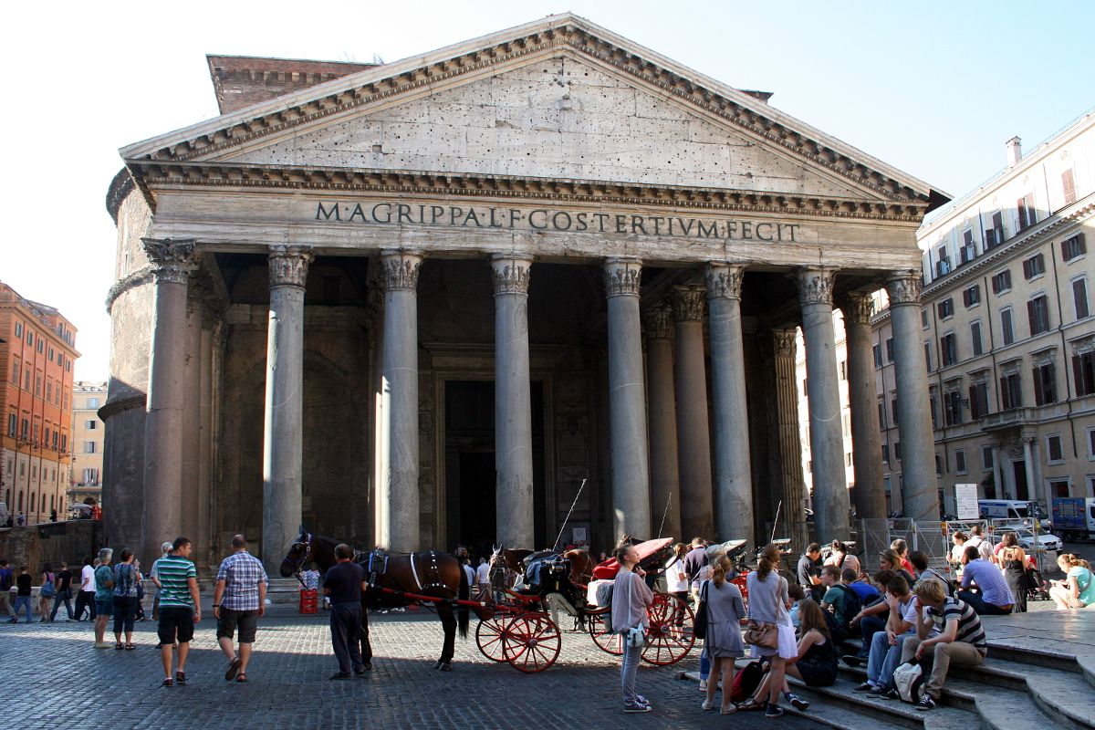 fêtes en août Rome Pantheon