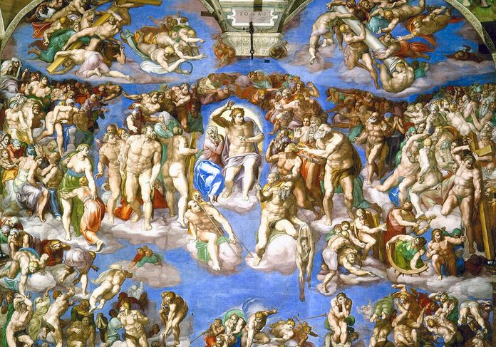 le jugement dernier chapelle sixtine rome vatican le jugement dernier chapelle sixtine rome vatican