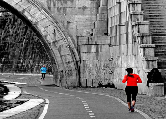 Lungotevere pour jogging Rome ungotevere pour jogging Rome