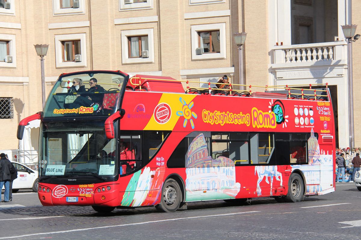 bus touristiques Rome