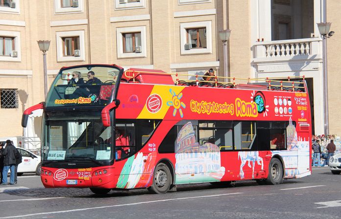 bus touristiques Rome