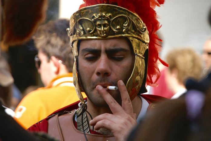 fumer Rome gladiateurs