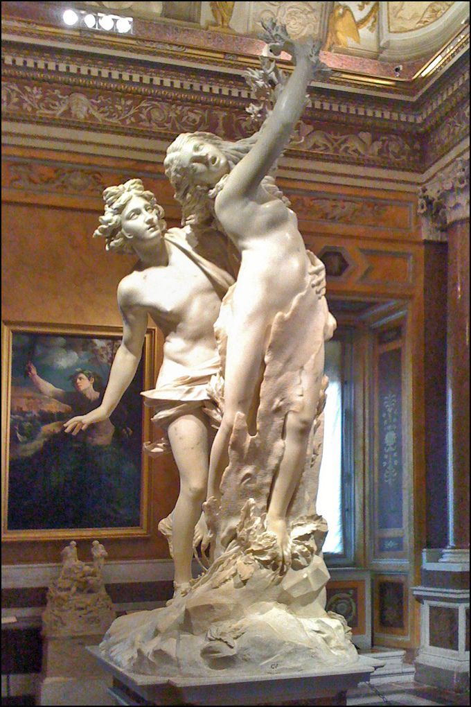 Apollon et Daphné Le Pérugin villa Borghese Rome