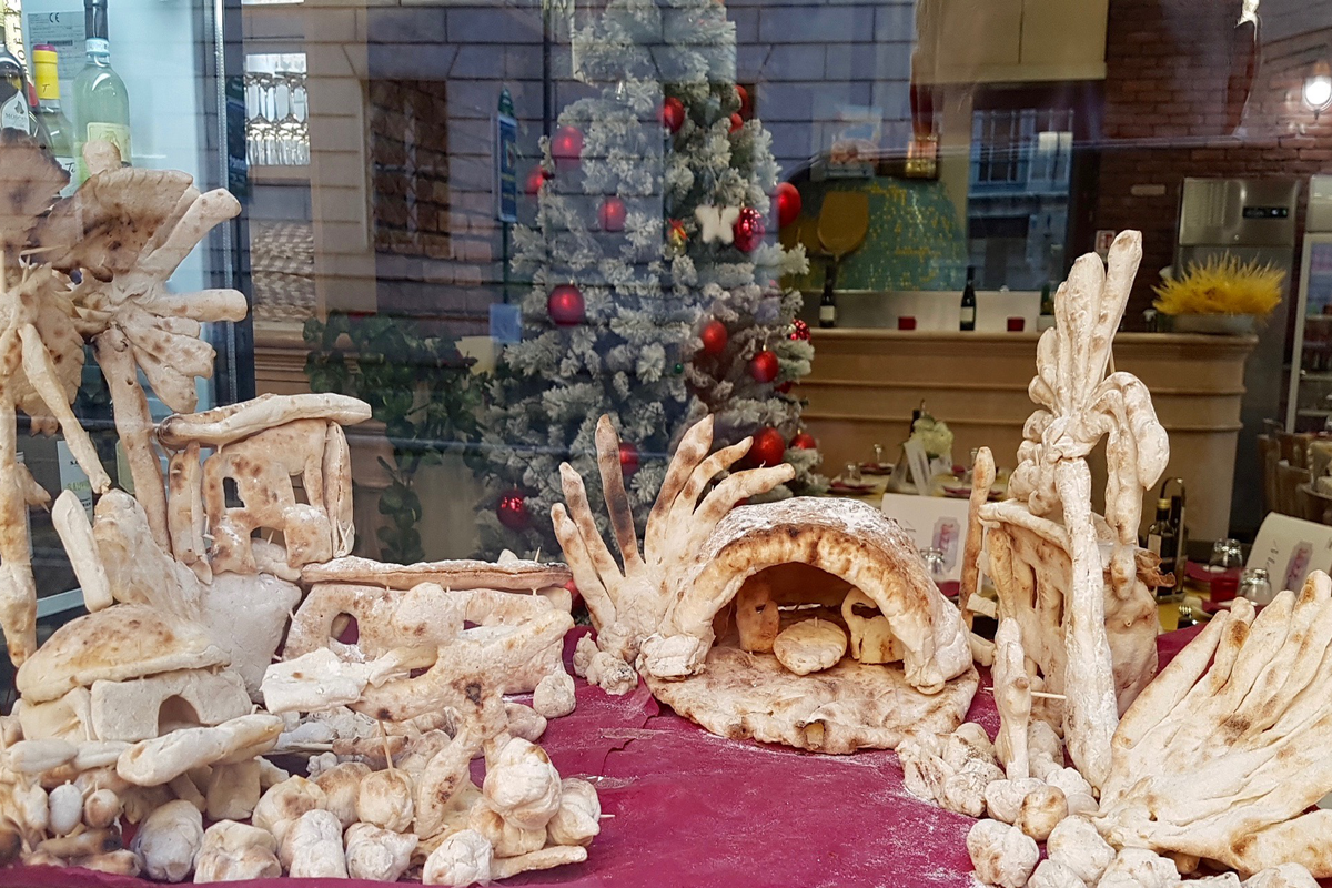 décembre rome crèche noel