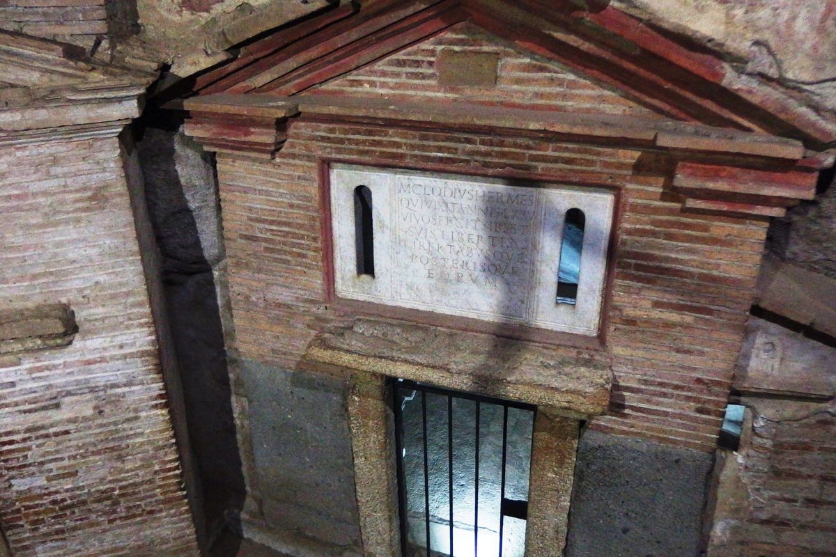 Rome catacombes de Saint-Sébastien