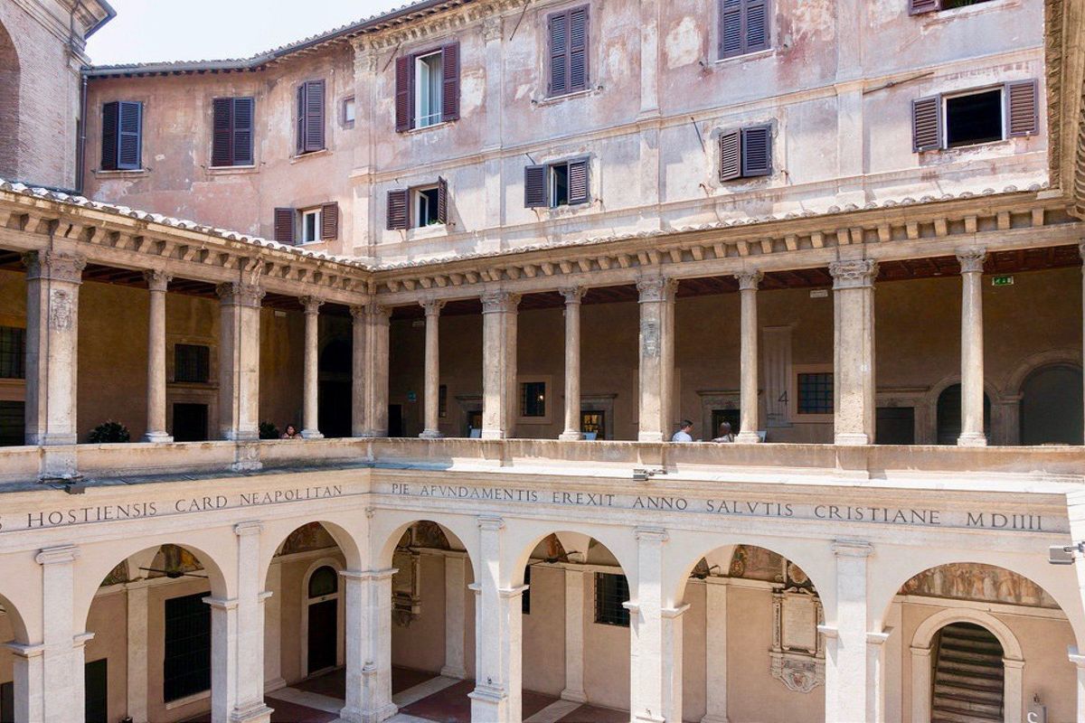 cloitre de bramante rome 25 décembre