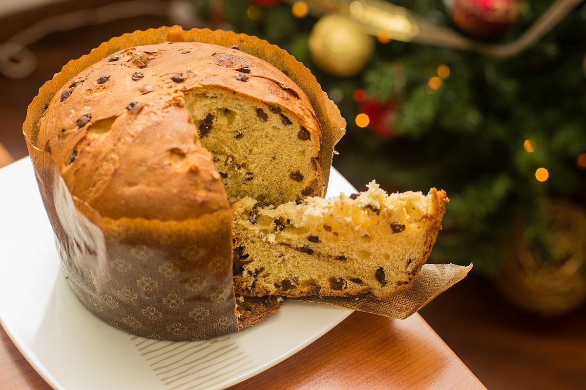 panettone de noel Rome