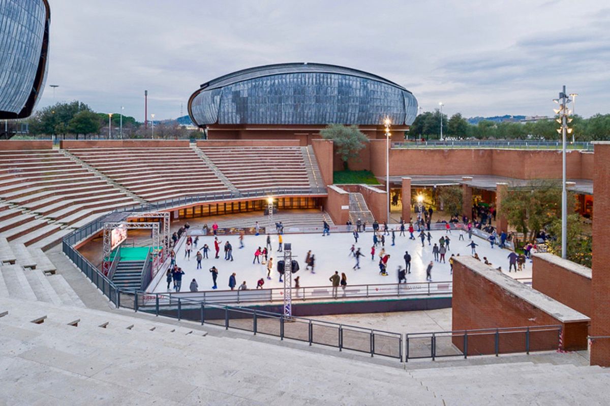 patinoires parco della musica Rome