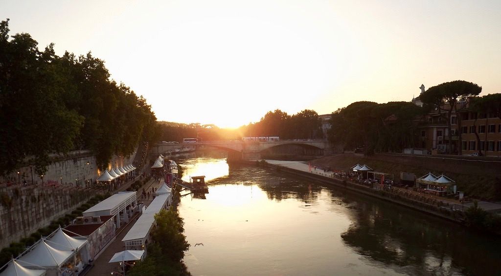 croisière tibre rome tiberine-trastevere