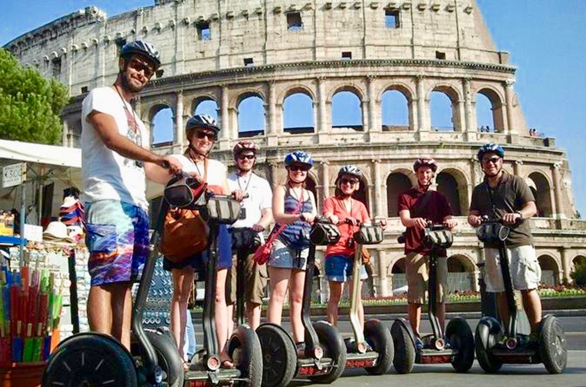 Un tour guidé en Segway pour aborder la Rome antique