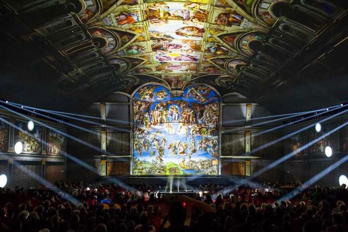 Assistez à un spectacle sur la chapelle Sixtine