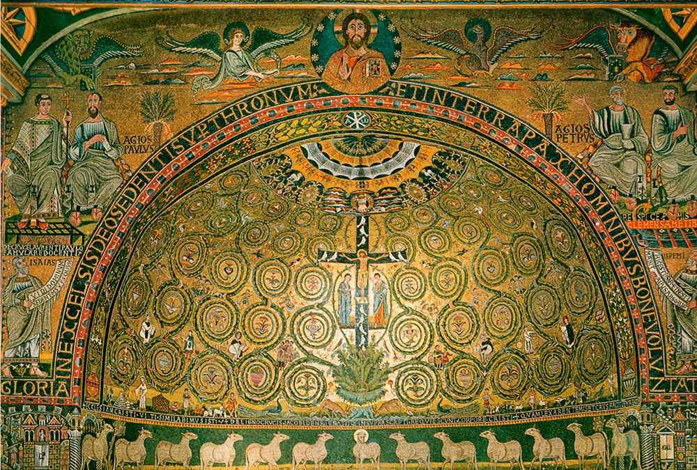 fresques basilique rome