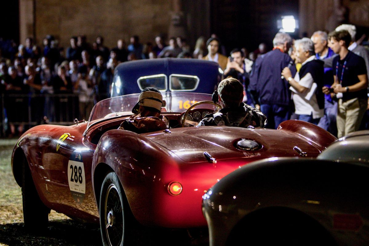 course automobile Mille Miglia Rome